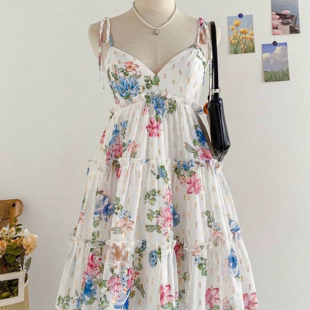 Floral Sleeveless Dress